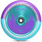 Envy Hollow Core Scooter Wheels-JON REYES SIGNATURE-PURPLE/TEAL 120mm (SET OF 2)