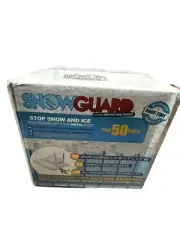 Mini Snow Guard Stop Ice Buildup Seal Gasket Metal Roof Mounting Screws Hardware