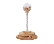 Turntable Feeder Pet Food Utensils Puzzle Tumbler Leaking Food Ball Cat Toy