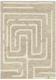Rug Culture Summit Maze Linen Rug