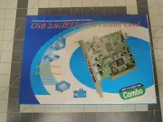 USB 2.0 (3 ports) + IEEE 1394 (3 ports) PCI Expansion Card Model: 0625CA-00193CS
