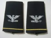 ARMY COLONEL SHOULDER MARK INSIGNIA PAIR NEW :SC19-2