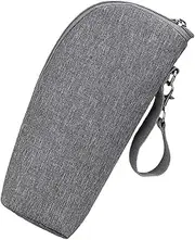 KOMBIUDA Insulated Bottle Storage Bag Portable Milk Bottle Pouch for Outdoor Travel Cut and Puncture Resistant Leak 3-4 Hour Heat Retention