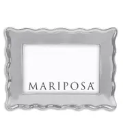 Mariposa Wavy Engravable Picture Frame, 4 x 6