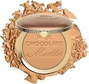 Too Faced Chocolate Soleil Matte Bronzer | Long Lasting + Cruelty Free, 0.28 Ounce, Milk Chocolate