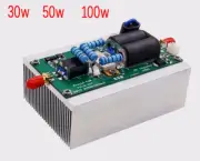Shortwave Power Amplifier 30W /50W/100W HF RF Linear Amp For Ham Radio SMA