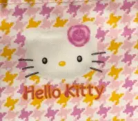 在飛比找Yahoo奇摩拍賣-7-11運費0元優惠優惠-(全新日本帶回 三麗鷗) kitty 粉紫千鳥格紋防水收納包