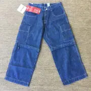 Levis Boys Zip Off Shorts Pants Husky 28 x 23 Red Tab New with Tags