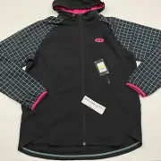 $100 Mens Size M Under Armour UA Geometric Pattern Woven Full Zip Hooded Jacket