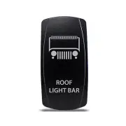 CH4x4 Rocker Switch for Jeep Roof Light Bar Symbol - Red LED