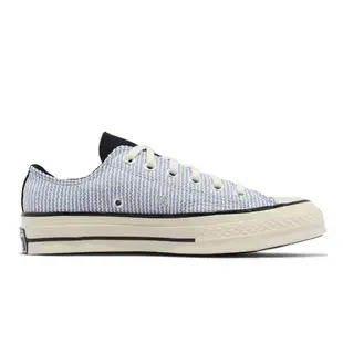 Converse Chuck 70 Low 休閒鞋 帆布鞋 藍 白 山核桃條紋 男鞋 女鞋【ACS】 A02766C