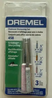 NEW Dremel Chainsaw Sharpening Set - 458