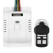 New DC12V RF433MHz Relay Receiver Module 3CH Wireless Remote Control Switch