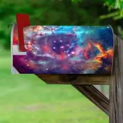 VWAQ Galaxy Mailbox Covers Magnetic - Outer Space Mailbox Wrap Decor - MBM20