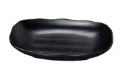 Yanco China BP-2208 Black Pearl Asian Style Melamine 8.5" x 4" Bowl - 4 Doz