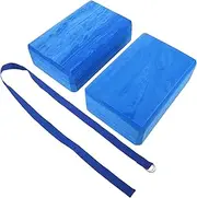 BESPORTBLE Eva Yoga Blocks High Density Foam Bricks Stretching Straps for Yoga and