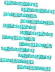 Totority 12Pcs Removable Magnetic Border Trim for Blackboard Bulletin Board Decorative DIY Edging for Classroom Office and Home Easy to Install Portable Storage
