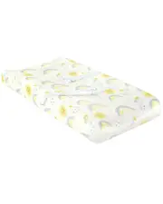 Lush Decor Sunshine Rainbow Soft & Plush Changing Pad Cover