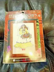 CROSS STITCH KITS CHRISTMAS KIT NEW SEALED ANGEL WITH CAT