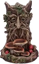 Nemesis Now Wisest Dryad Tree Spirit Green Man Backflow Incense Burner, Polyresin, Brown, One Size