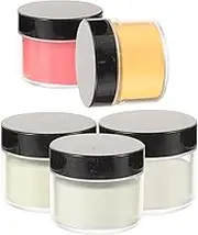 KALLORY 5pcs DIY Epoxy Resin Pigment Powder 25g/200mesh Multi-Purpose Blusher Eye Shadow Nail Powder