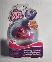 New Zuru Pets Alive Swimming Pink Angel Fish New In Pkg/F