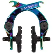 ODYSSEY BMX EVO 2.5 BICYCLE U-BRAKE EVOLVER OIL SLICK JET FUEL COLONY