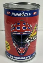 1997/98 PINNACLE INSIDE HOCKEY SEALED TIN CAN MONTREAL CANADIEN THIBAULT 10 CARD