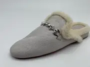 Christian Louboutin WOOLITO SWING Shearling Mules Slippers Slides Sandals Shoes
