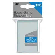 ULTRA PRO Card Sleeve Board Game Sleeve Lite 41mm X 63mm Mini American