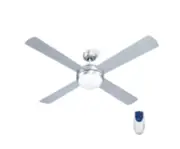 Devanti 52Inch Ceiling Fan With Light And Remote Timer