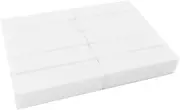 Beavorty 10pcs Nail polishing Block Fine Grit Finishing Nail Polisher Buffer Polisher Buffing File Nails Emery Board Nail Files Buffing Block Pedicure Buffer Major White tofu Cubes Miss