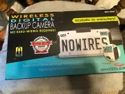 Whistler Wireless Digital Backup Camera No Hard-Wiring, WBU-900C, WITH MONITOR