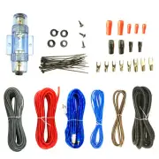 Enrock Complete 8 Gauge Amplifier Wiring Installation Kit