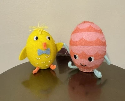 Target Spritz Easter Felt Chick & Egg Set Decor NEW