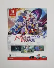 Fire Emblem Engage Nintendo Switch Print Ad Artwork Official Wall Art Promo