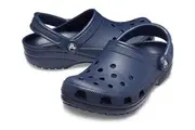 Crocs Classic Clogs Roomy Fit Sandal Clog Sandals Slides Waterproof - Navy