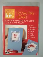 FROM THE HEART - COUNTED CROSS STITCH MAGIC KIT - DMC No. 26