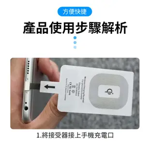 【手機升級】無線充電感應貼片 升級無線充電 Apple Mirco Type-C 無線充電貼片 【C1-00208】