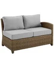 Crosley Bradenton Outdoor Wicker Sectional Right Side Loveseat