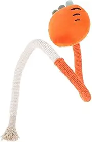 Sosoport Cat Teething Chew Rope for Kittens Interactive Plaything with Catnip Engaging Teasing Stick for Small Cats Fun Bonding Activity