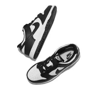 Nike 童鞋 Dunk Low PS 中童鞋 小朋友 黑 白 熊貓 經典 親子鞋 CW1588-100