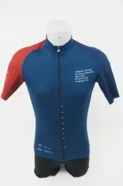 NEW! Assos CG GT Summer Short Sleeve Cycling Jersey Men's Small Blue/Red SCC