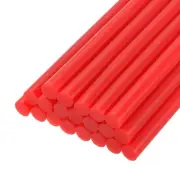 30pcs Mini Hot Glue Gun Sticks 4" x 0.28" for Glue Gun, Red