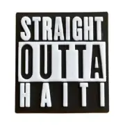Straight Outta Haiti Shoe Charm