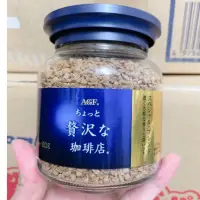 在飛比找蝦皮購物優惠-贅沢な珈琲店 AGF華麗 香醇 咖啡罐80g