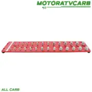 ALL-CARB Inch and Metric Screw Nut and Bolt Thread Checker Thread Gauge 28 Holes