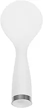 HEATSHAKING Rice Paddle Scoop with Stand Non Stick Rice Ladle Spoon for Easy Serving Cooking Versatile Kitchen Tool for Scooping Stirring Frying Design Heat Resistant Food Server
