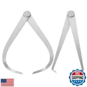uxcell 150mm 6-inch Inside Outside Caliper Stainless Steel Firm Friction Join