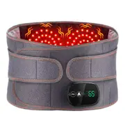 Pain Relief Massager Waist Belt Electric Infrared Heated Vibration Therapy